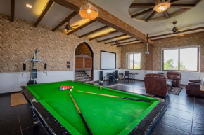 Cowboy Castle by StayVista - Amazing valley view with Sprawling lawn, & A home theatre with Indoor games
